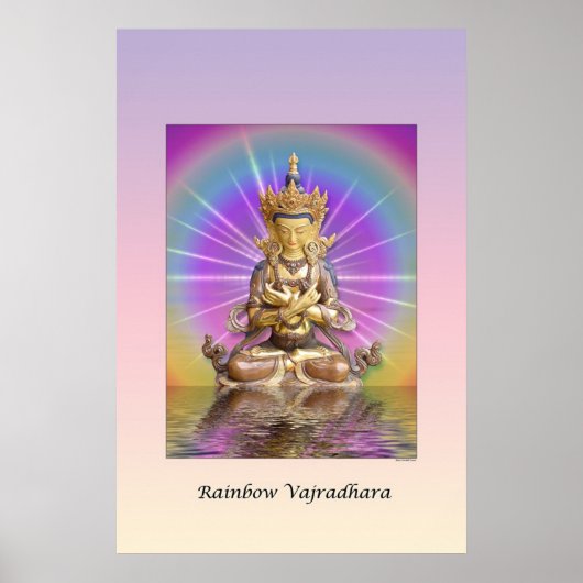 Rainbow Vajradhara Poster (Voorkant)