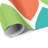 Rainbow Valentijn Hearts Cadeaupapier (Rol Hoek)