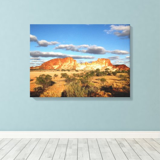 Rainbow Valley canvasprint Canvas Afdruk (Insitu (Houten vloer))