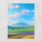 Rainbow Valley en Snowy Mountain Briefkaart (Voorkant)