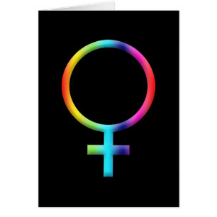 Rainbow Venus Symbol Astrology Zodiac Planet Sign