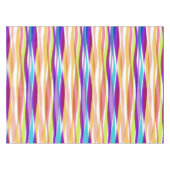 Rainbow Verticale stripes Pastel Kleurig Tafelkleed (Voorkant (Horizontaal))
