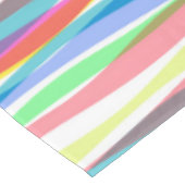 Rainbow Verticale stripes Pastel Kleurig Tafelkleed (Gekanteld)