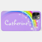 Rainbow violet paars hoesje meisjes (Achterkant (horizontaal))