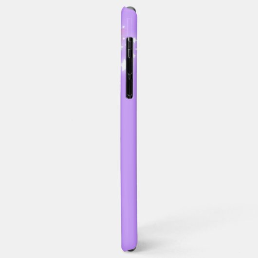 Rainbow violet sterry sky meisjes Case-Mate iPhone case (Achterkant/links)