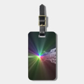 Rainbow Violin Bagagelabel (Voorkant verticaal)