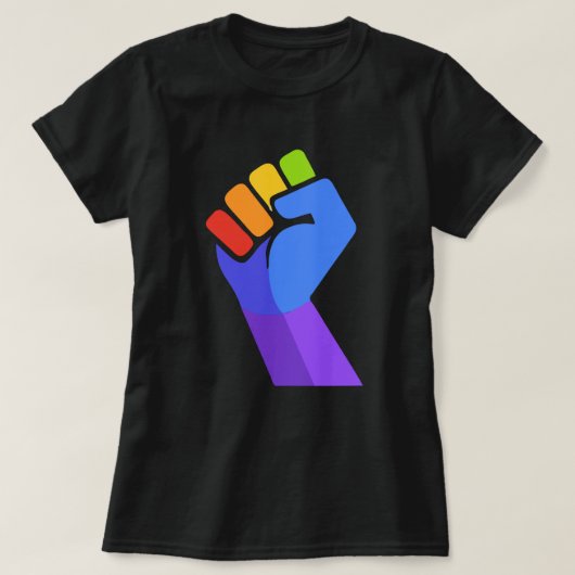RAINBOW VISGAY-PRIJS T-SHIRT (Design voorkant)