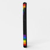 RAINBOW VLAG BUTTON + uw teken of tekst Case-Mate iPhone Case (Achterkant/links)