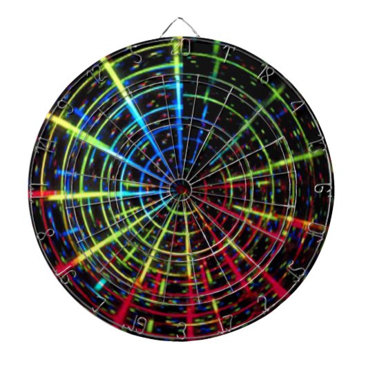 Rainbow Vortex Dartboard Dartbord (Voorkant)