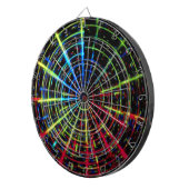 Rainbow Vortex Dartboard Dartbord (Voorkant Rechts)