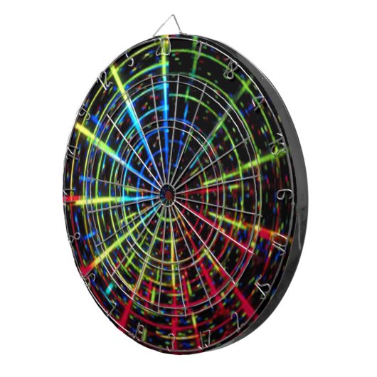 Rainbow Vortex Dartboard Dartbord (Voorkant Rechts)