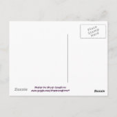 Rainbow Vortex Happy Birthday Briefkaart (Achterkant)