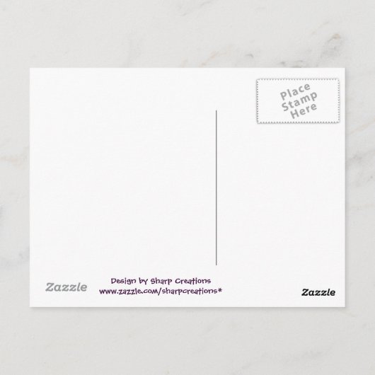 Rainbow Vortex Happy Birthday Briefkaart (Achterkant)