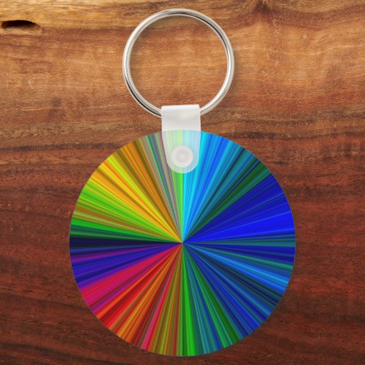 Rainbow Vortex Sleutelhanger (Voorkant)