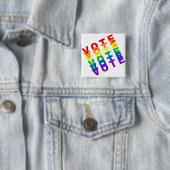 Rainbow Vote Square Button (In situ)