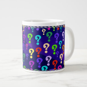 Rainbow-vragenmerken Grote Koffiekop
