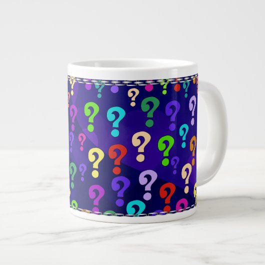 Rainbow-vragenmerken Grote Koffiekop (Voorkant rechts)