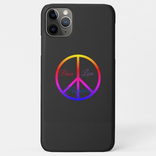 Rainbow-vredesbord Case-Mate iPhone Case (Achterkant)