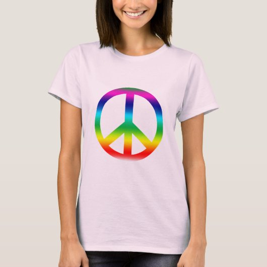 Rainbow-vredesproducten T-shirt (Voorkant)