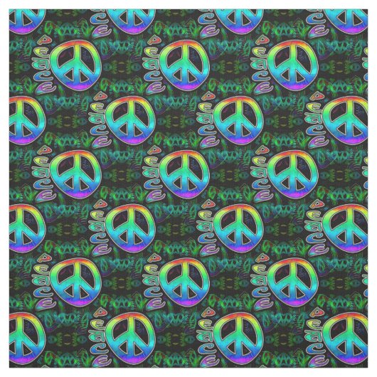 Rainbow-vredessymbool Stof (Swatch)