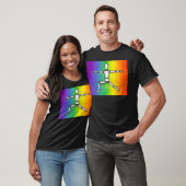 Rainbow Warrior 2 yoga pose T-shirt (Unisex)