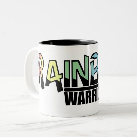 Rainbow Warrior Club Mok (Voorkant links)