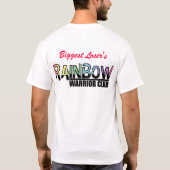 Rainbow Warrior Club Tshirt (Achterkant)