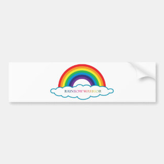 Rainbow Warrior collecties Bumpersticker