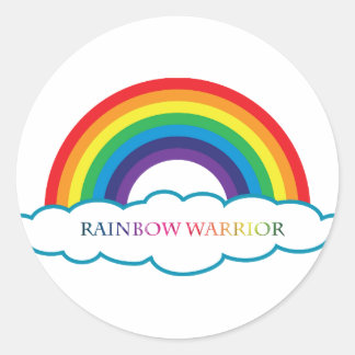 Rainbow Warrior collecties Ronde Sticker