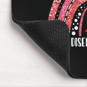 Rainbow Warrior Heart Disease Awareness Muismat (Hoek)