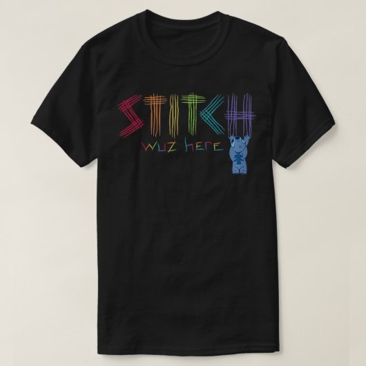 Rainbow was hier Pride Scratch T-shirt (Design voorkant)