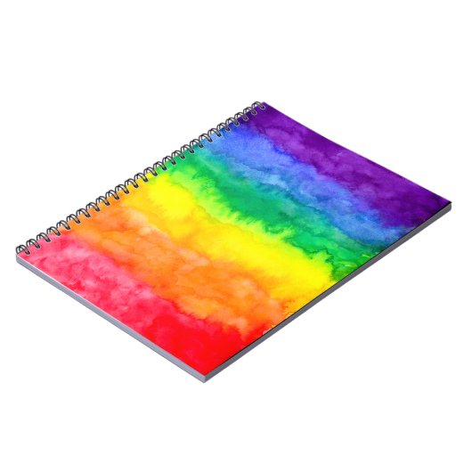 Rainbow Wash-laptop Notitieboek (Linkerzijde)