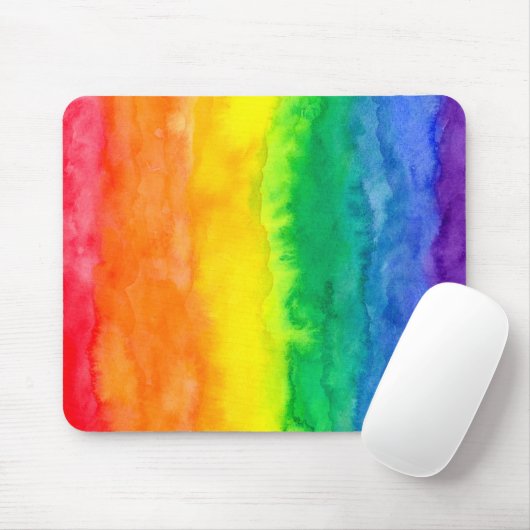 Rainbow Wash Mousepad Muismat (Met muis)