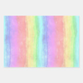 Rainbow Wash-ontwerp Inpakpapier Vel (Voorkant 3)