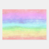 Rainbow Wash-ontwerp Inpakpapier Vel (Voorkant)