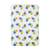Rainbow Watermelon Pattern Badmat (Voorkant Verticaal)
