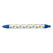 Rainbow Watermelon Pattern Blauwe Inkt Pen (Voorkant)