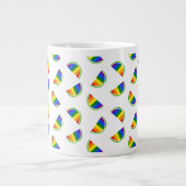 Rainbow Watermelon Pattern Grote Koffiekop (Voorkant)
