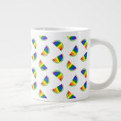 Rainbow Watermelon Pattern Grote Koffiekop (Rechts)