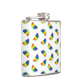 Rainbow Watermelon Pattern Heupfles (Rechts)