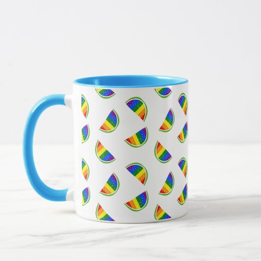 Rainbow Watermelon Pattern Mok (Links)