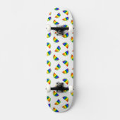 Rainbow Watermelon Pattern Persoonlijk Skateboard (Voorkant)