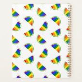 Rainbow Watermelon Pattern Planner (Achterkant)