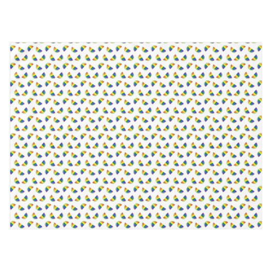 Rainbow Watermelon Pattern Tafelkleed (Voorkant (Horizontaal))