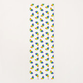 Rainbow Watermelon Pattern Yogamat (Voorkant)
