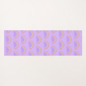Rainbow waterverf aangepaste scriptnaam yogamat (Achterkant (horizontaal))