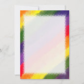 Rainbow Waterverf Blank DIY Kaart (Voorkant)