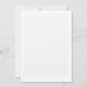 Rainbow Waterverf Blank DIY Kaart (Achterkant)