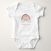 Rainbow Waterverf Boho Romper (Voorkant)