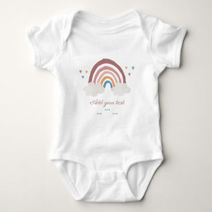 Rainbow Waterverf Boho Romper